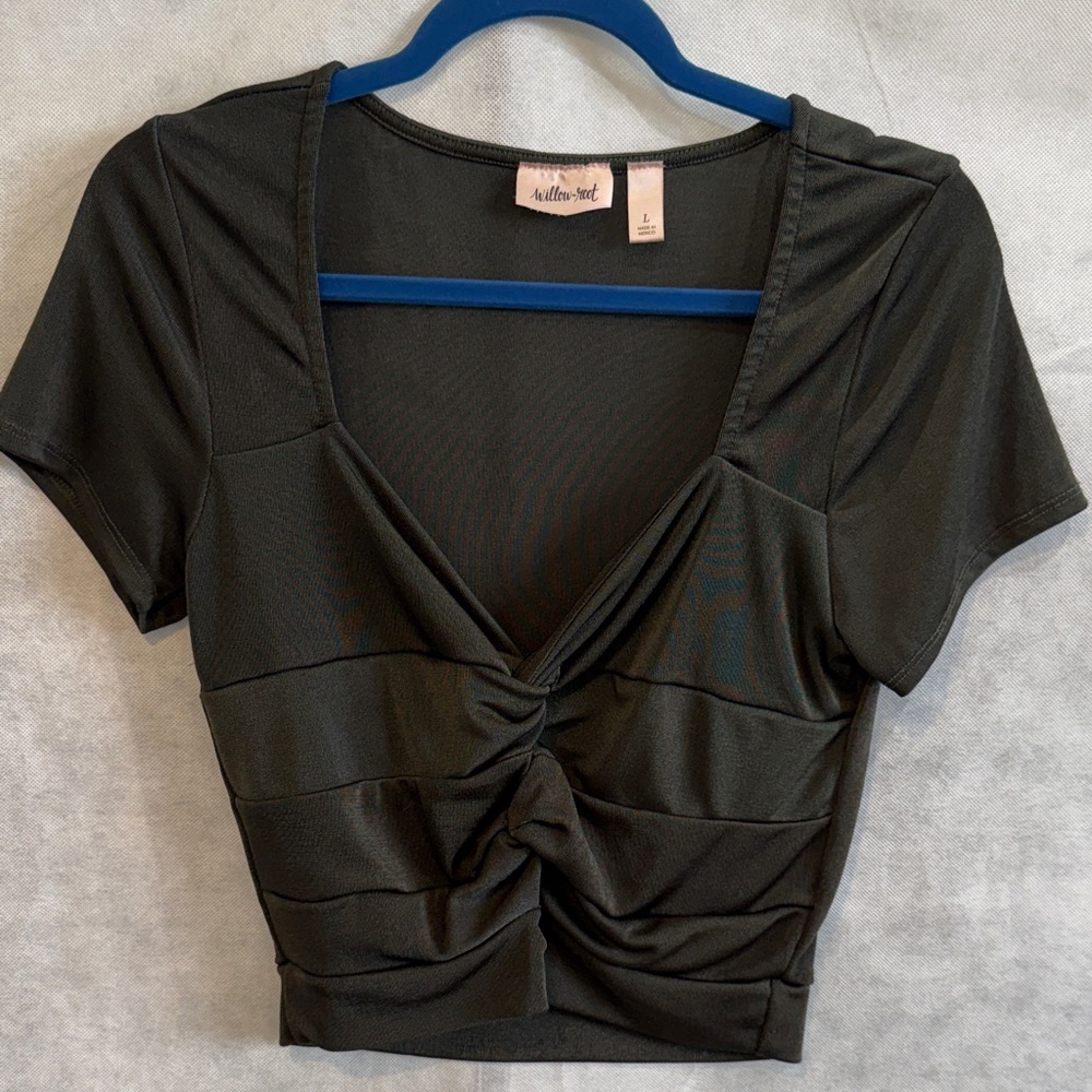 Forest green Women's Top